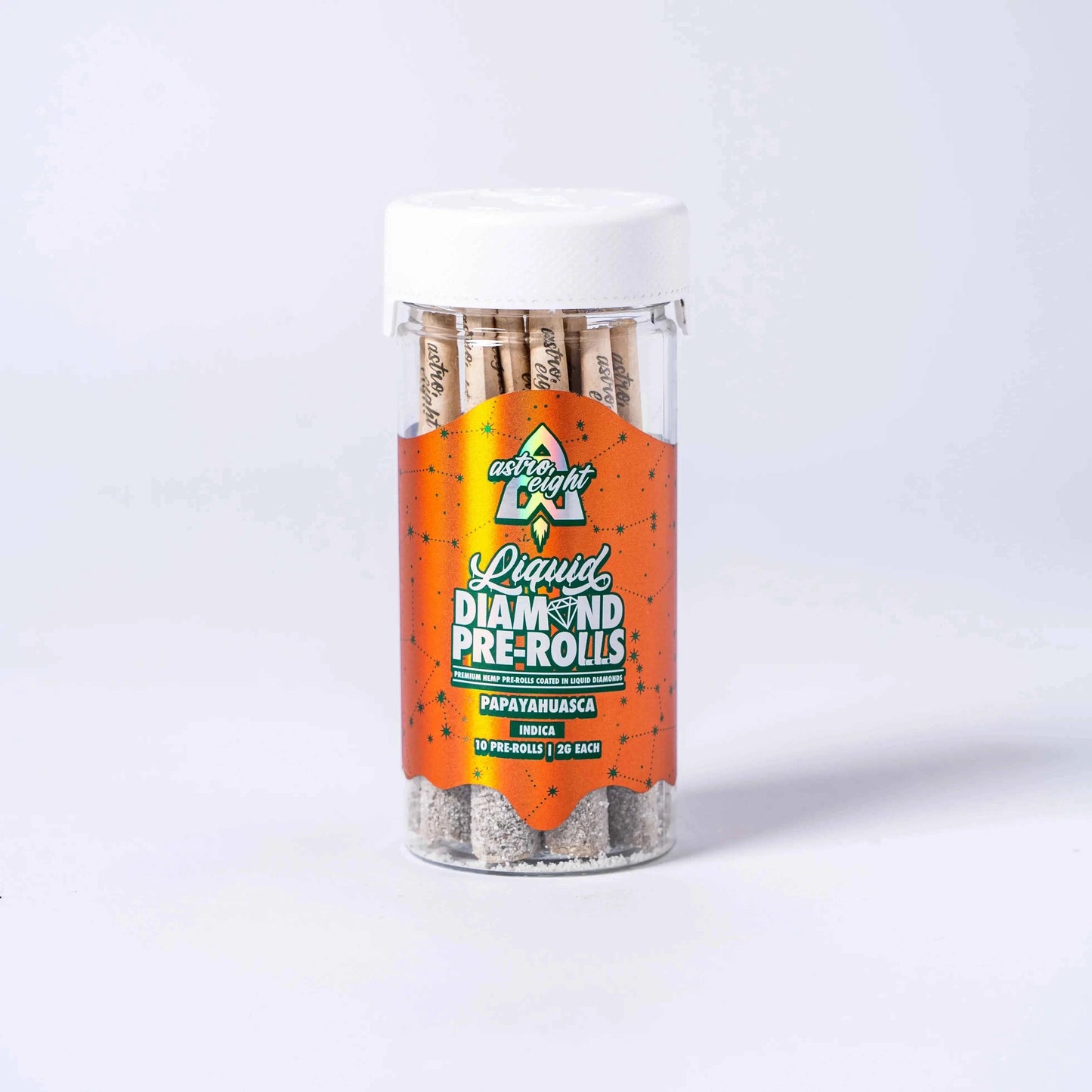 ASTRO EIGHT LIQUID DIAMOND PREROLLS 2G - 10 Count Pack - Smoke empire