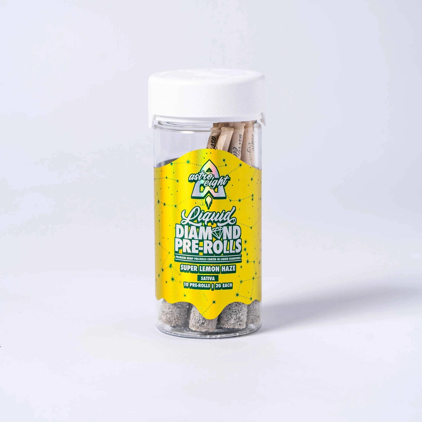 ASTRO EIGHT LIQUID DIAMOND PREROLLS 2G - 10 Count Pack - Smoke empire