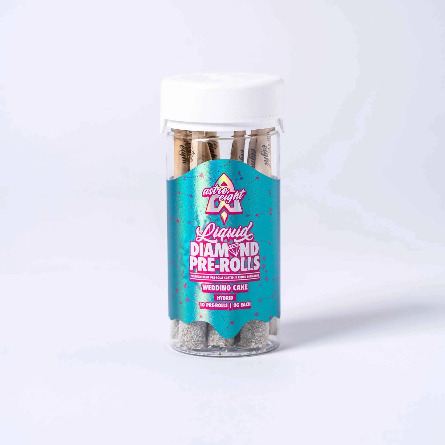ASTRO EIGHT LIQUID DIAMOND PREROLLS 2G - 10 Count Pack - Smoke empire