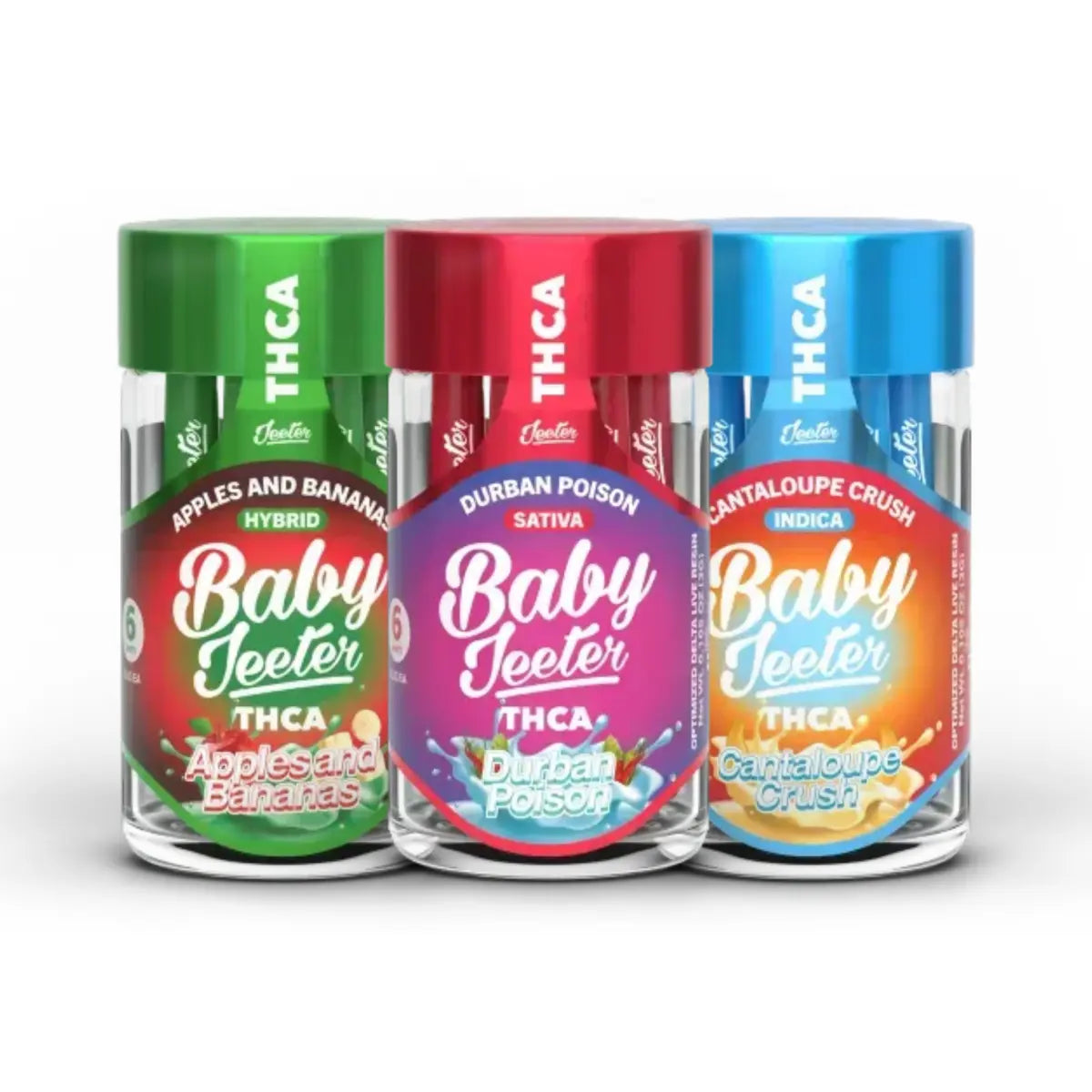 Baby Jeeter THCA Infused Prerolls 6-Count Pack - Smoke empire