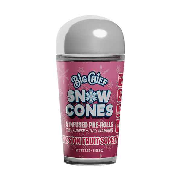 Big Chief Snow Cones Pre Rolls | (5ct) 2.5g