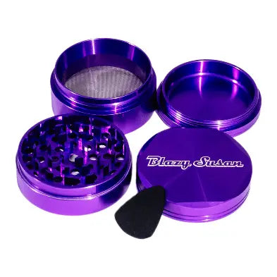 Blazy Susan 2.5' 4 piece Grinder - Smoke empire