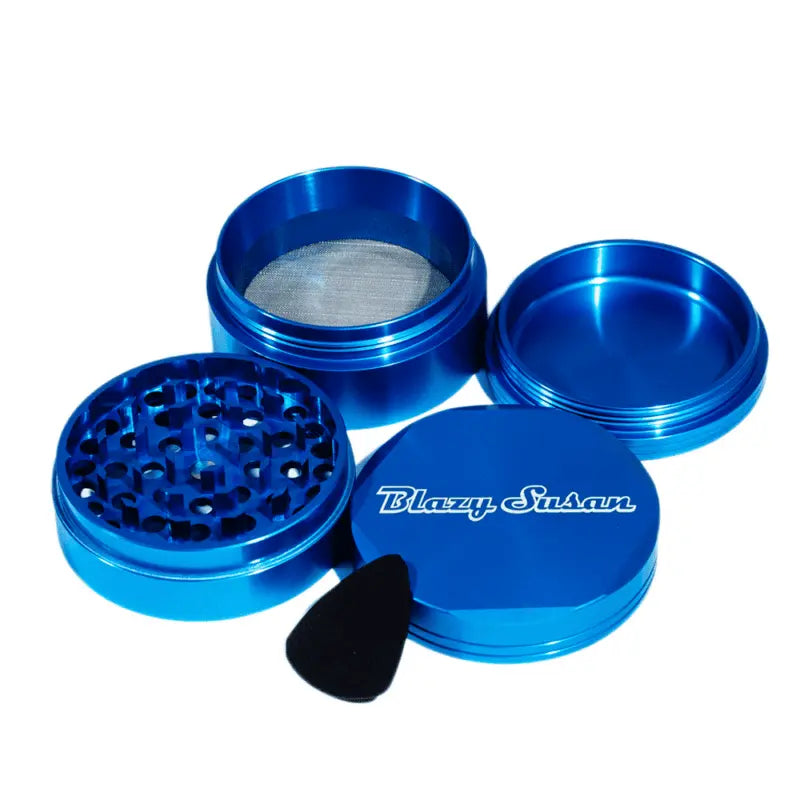 Blazy Susan 4-Piece Aluminum Grinder - Smoke empire