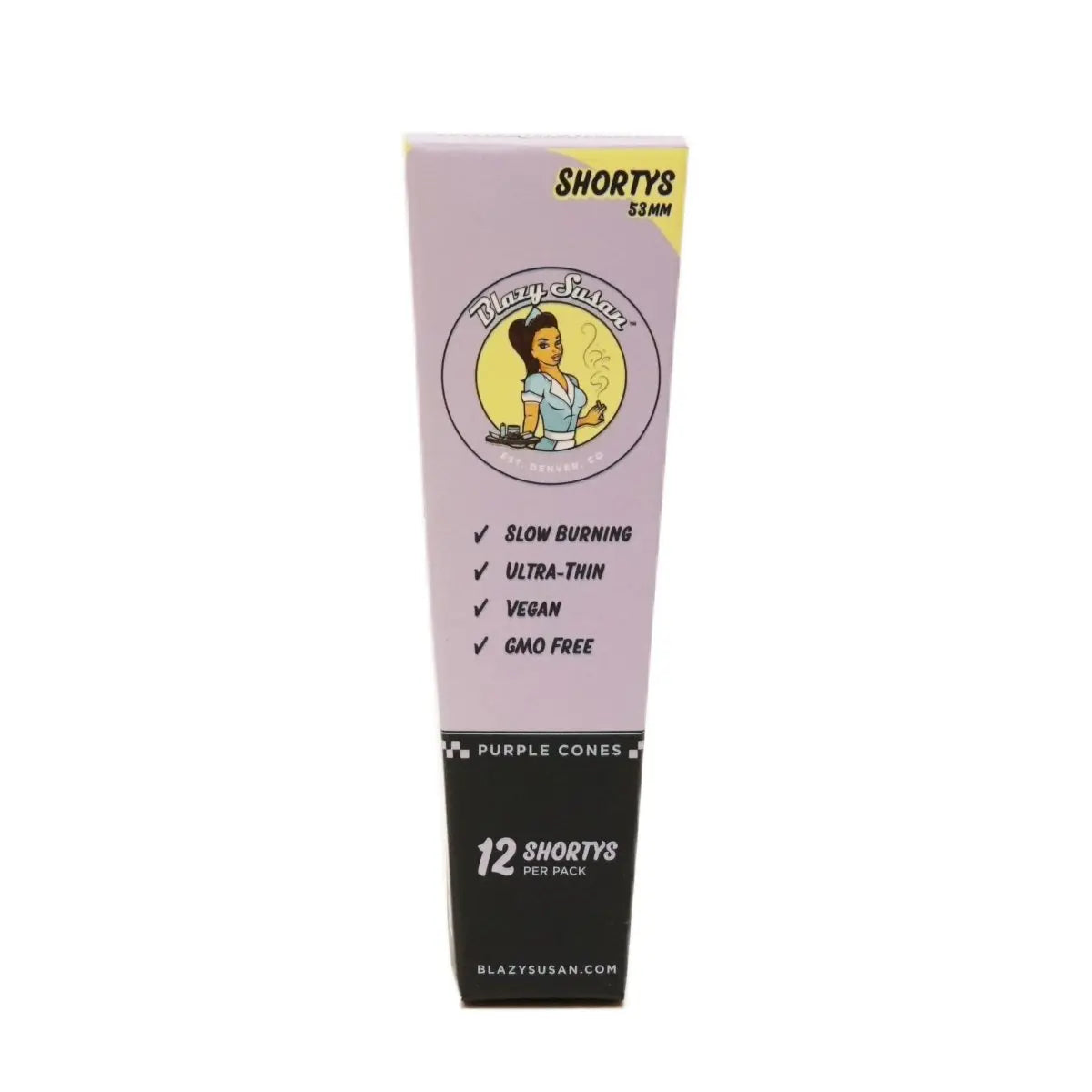 Blazy Susan Purple Cones Shortys 53mm - Smoke empire