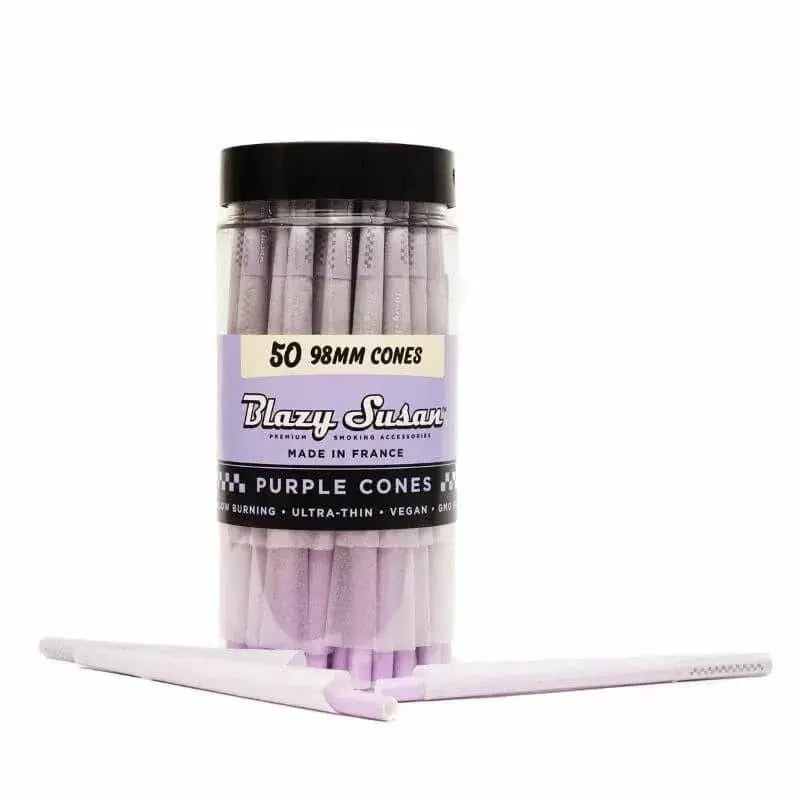 Blazy Susan - Rolling Cones - 50 Cones Per Jar - Smoke empire