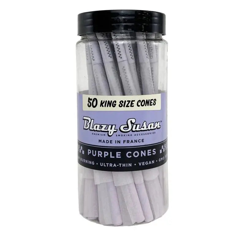 Blazy Susan - Rolling Cones - 50 Cones Per Jar - Smoke empire