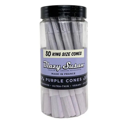 Blazy Susan - Rolling Cones - 50 Cones Per Jar - Smoke empire