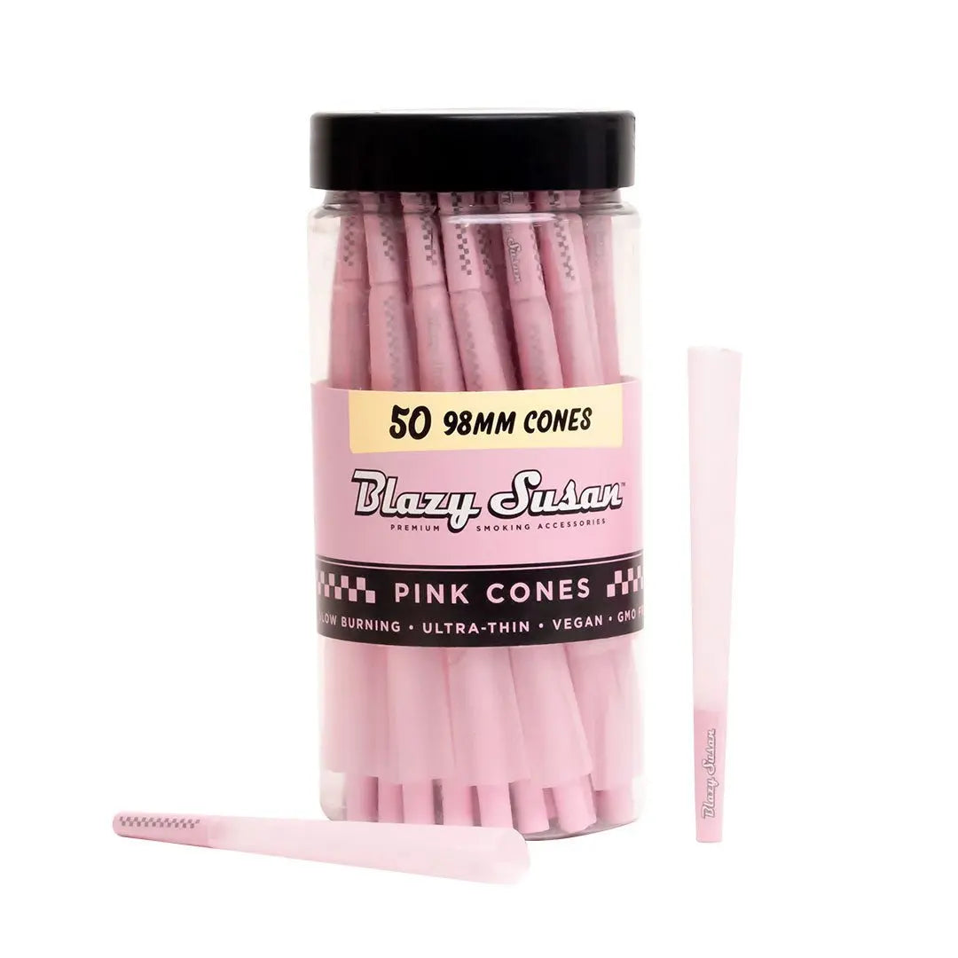 Blazy Susan - Rolling Cones - 50 Cones Per Jar - Smoke empire