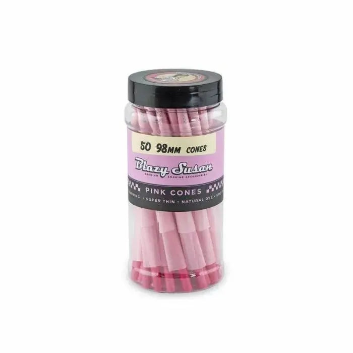 Blazy Susan - Rolling Cones - 50 Cones Per Jar - Smoke empire