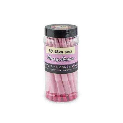 Blazy Susan - Rolling Cones - 50 Cones Per Jar - Smoke empire