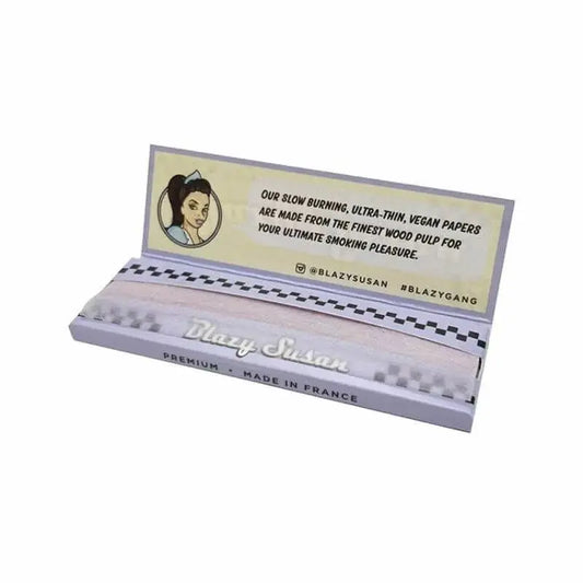 Blazy Susan Rolling Paper - 1 1/4 Size - 50 Pack Per Box - Smoke empire
