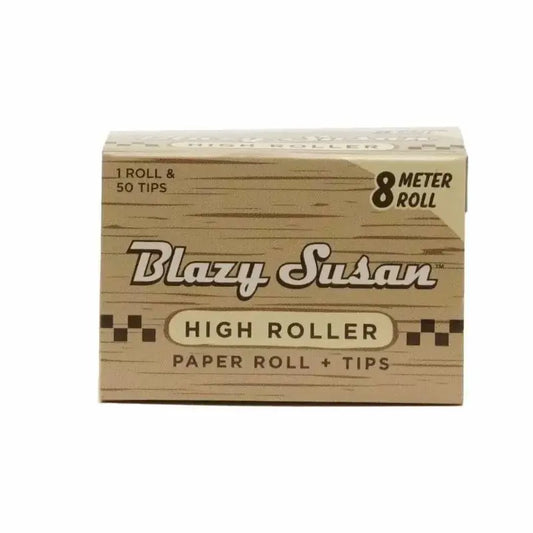 Blazy Susan - UB High Roller Kit - 8mX44mm Wide Roll and Tips - 16 Counts - Smoke empire