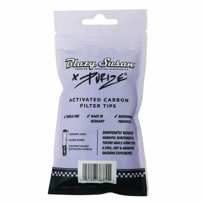 Blazy Susan - Xtra Slim Tips - 50 Counts Per Bag - Pink or Purple - Smoke empire