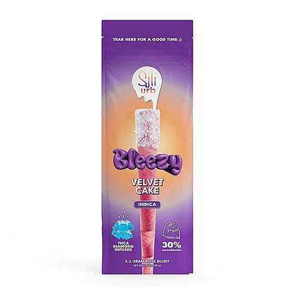Bleezy THC-A Diamond Infused 2.2 Gram Rose Blunt Preroll - Smoke empire