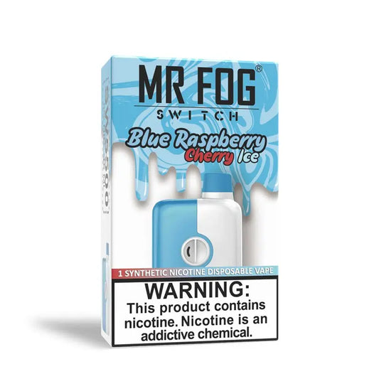 BLUE RASPBERRY CHERRY ICE - MR FOG SWITCH 5500 PUFFS - Smoke empire