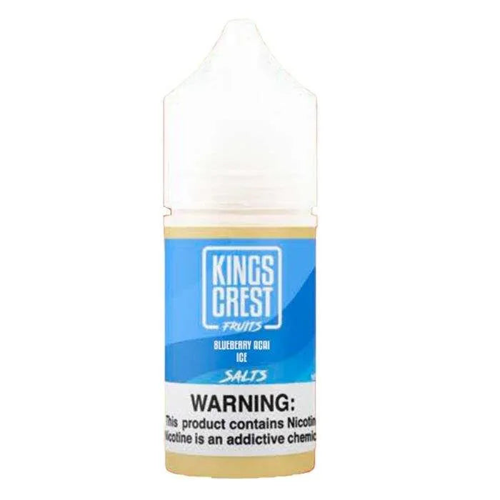 Blueberry Acai Ice Nicotine Salt by Kings Crest Fruit