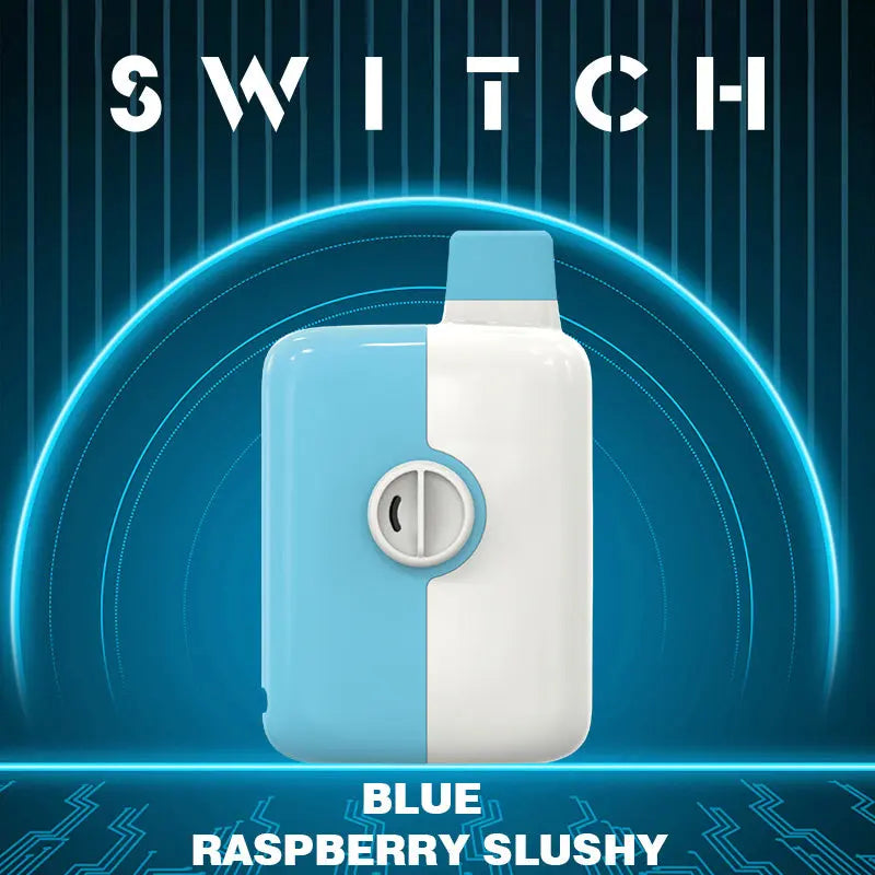 BLUE RASPBERRY SPLASH  - MR FOG SWITCH 5500 PUFFS - Smoke empire