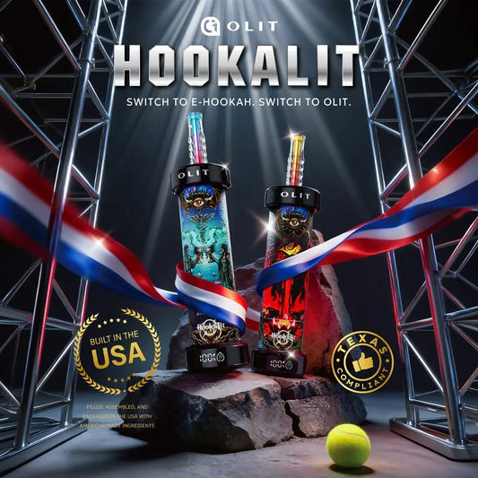 Built in USA | OLIT HookaLit 40K Puff Disposable E-Hookah - 40,000 Puffs - Smoke empire