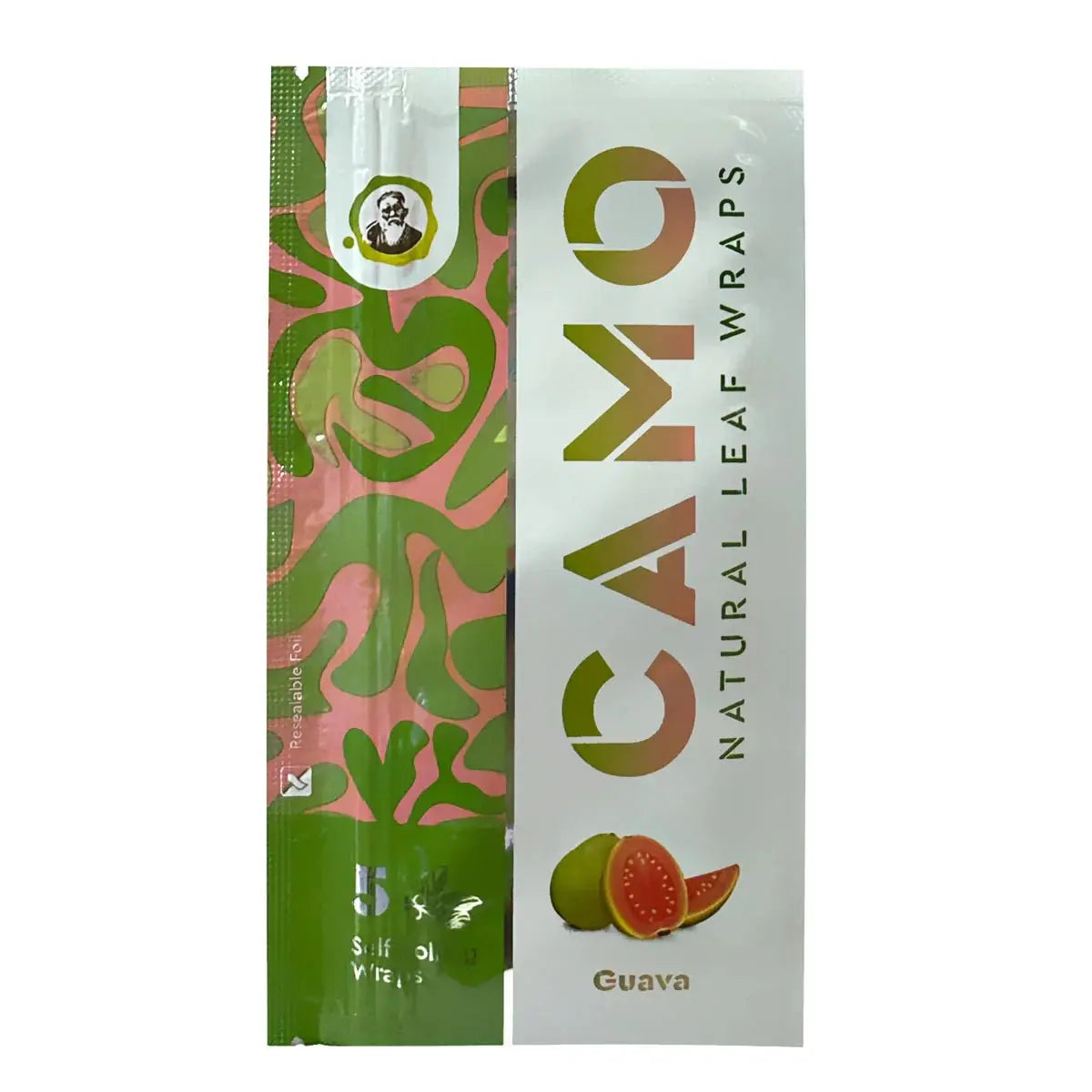 Camo Natural Leaf Wraps 5/pk - Smoke empire