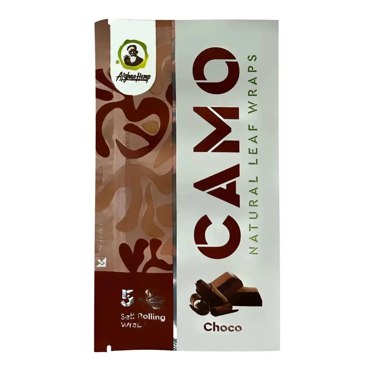 Camo Natural Leaf Wraps 5/pk - Smoke empire