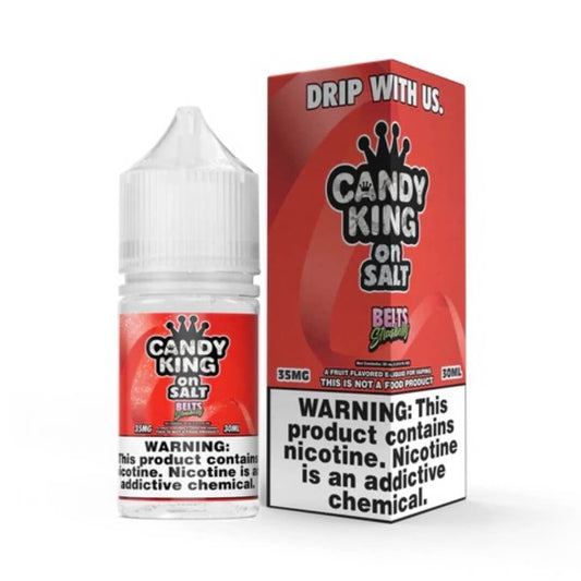 Candy King on Salt Belts Strawberry eJuice Candy King