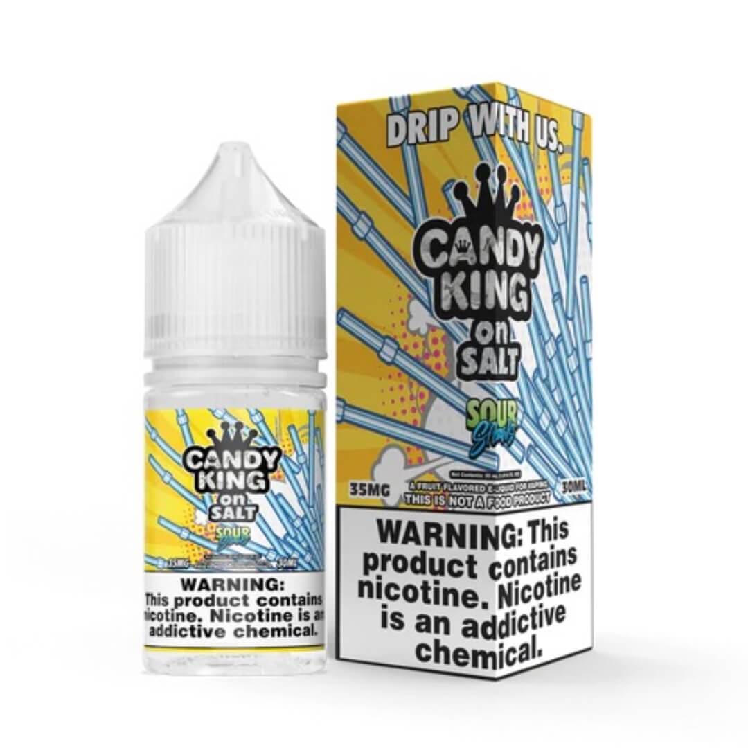 Candy King on Salt Sour Straws eJuice Candy King