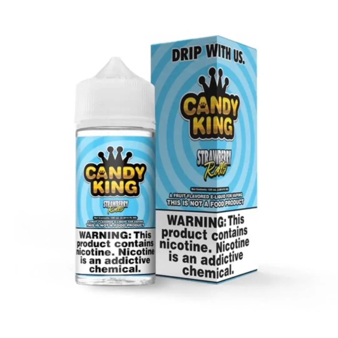 Candy King Strawberry Rolls eJuice - Smoke empire