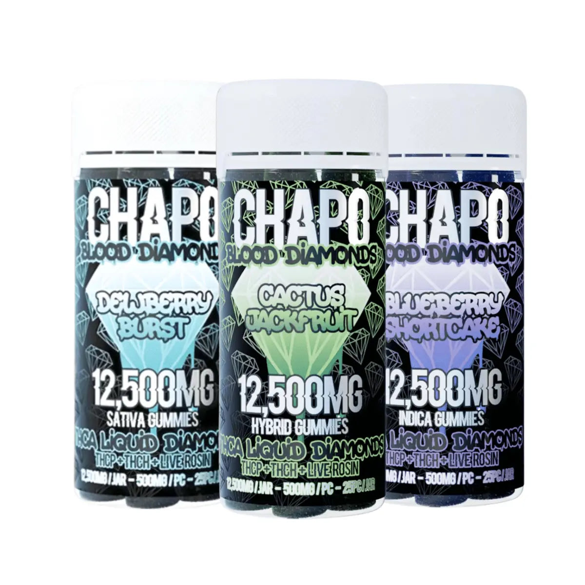 Chapo Blood Diamonds Gummies 12500mg - Smoke empire