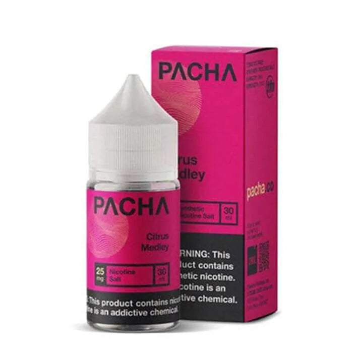 Citrus Medley Nicotine Salt by Pacha Syn