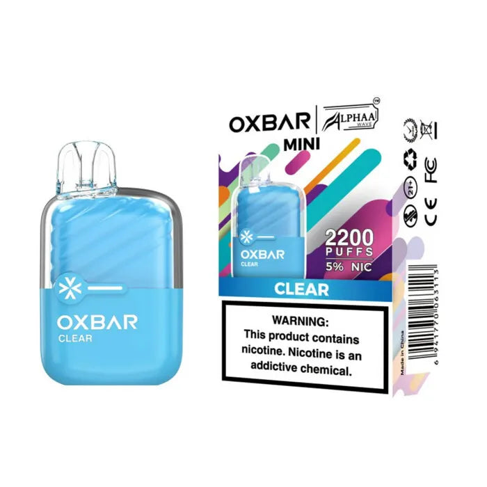OXBAR x Alphaa Wave Mini 2200 Puff Vape OXBar Vapes