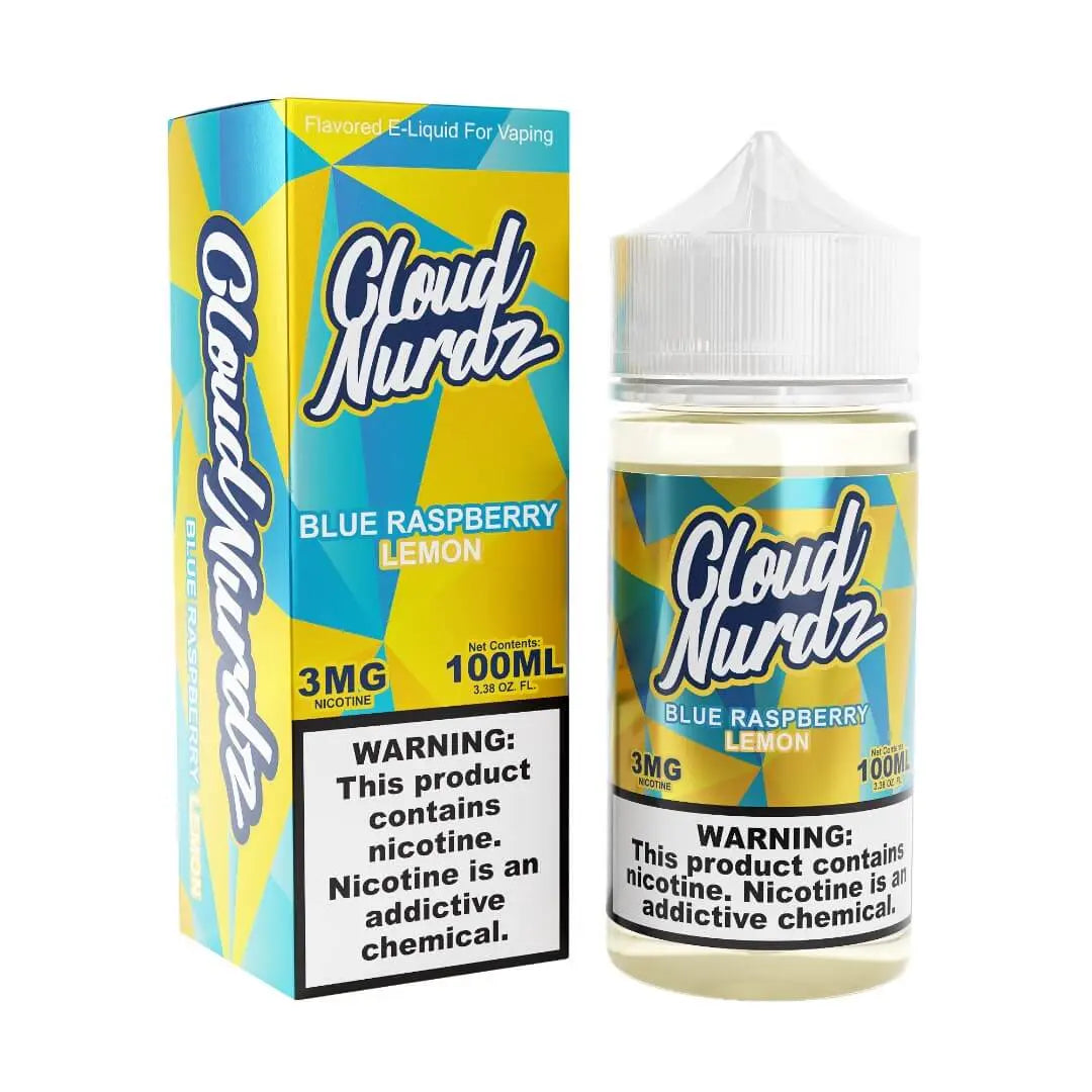 Cloud Nurdz Blue Raspberry Lemon eJuice - Smoke empire