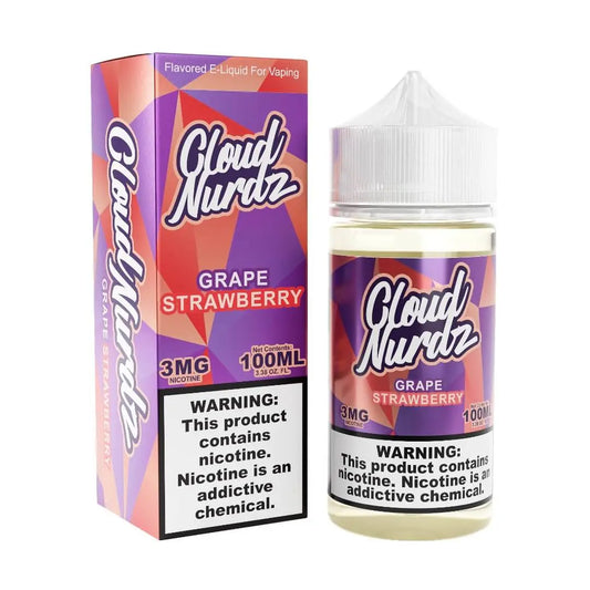 Cloud Nurdz Grape Strawberry eJuice - Smoke empire