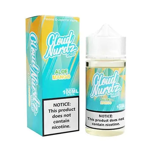 Cloud Nurdz Iced Aloe Mango eJuice - Smoke empire