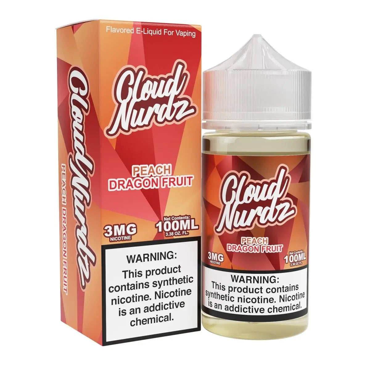 Cloud Nurdz Peach Dragonfruit eJuice - Smoke empire