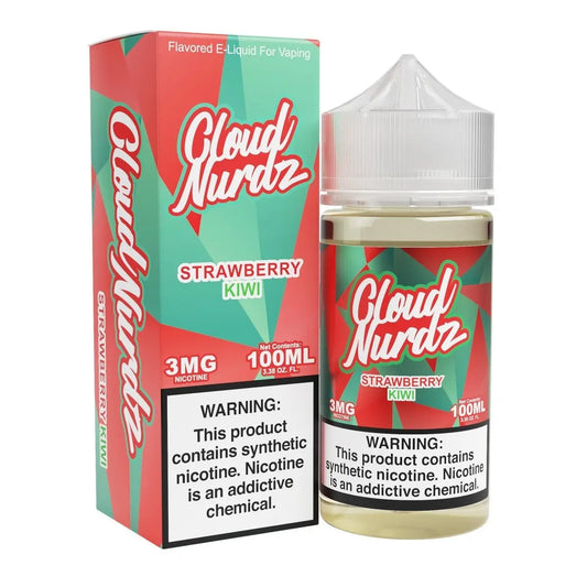 Cloud Nurdz Strawberry Kiwi eJuice - Smoke empire