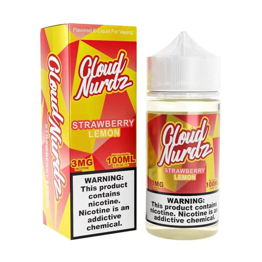 Cloud Nurdz Strawberry Lemon eJuice - Smoke empire