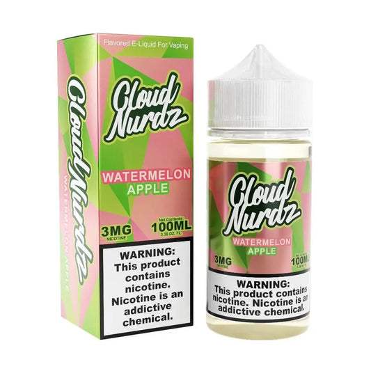 Cloud Nurdz Watermelon Apple eJuice - Smoke empire
