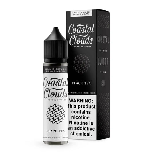 Coastal Clouds Peach Tea eJuice - Smoke empire