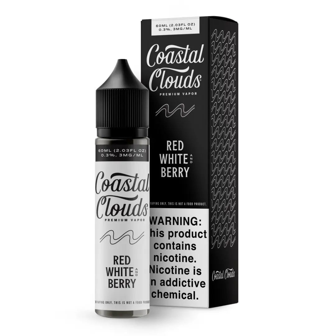 Coastal Clouds Red White and Berry eJuice - Smoke empire