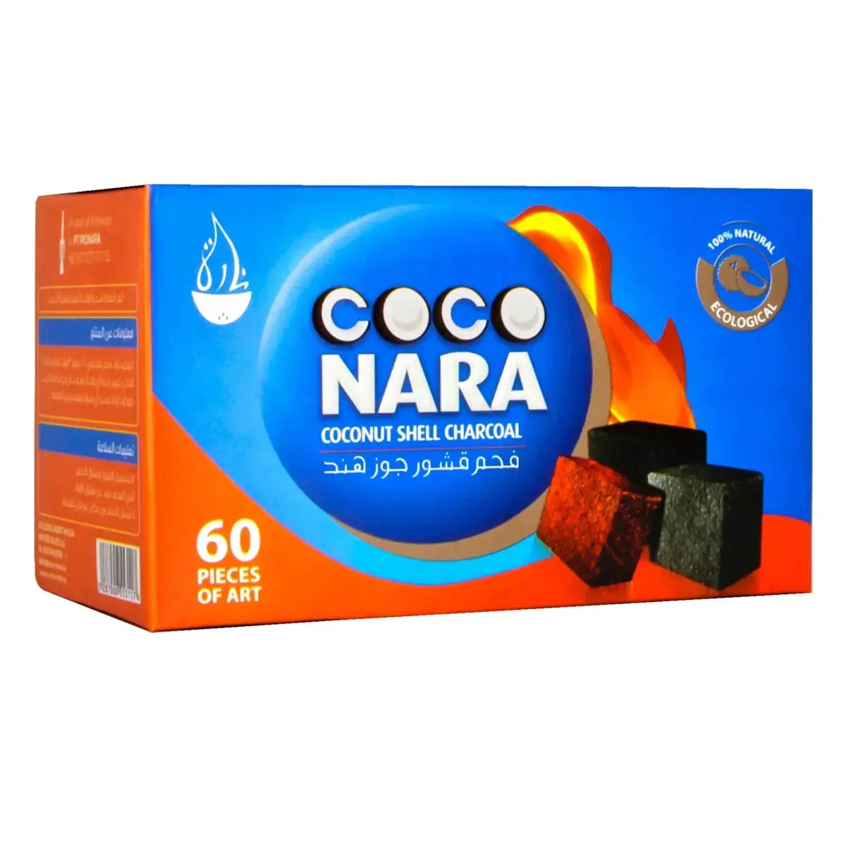 Coco Nara Charcoal 20pcs/60pcs/120pcs - Smoke empire
