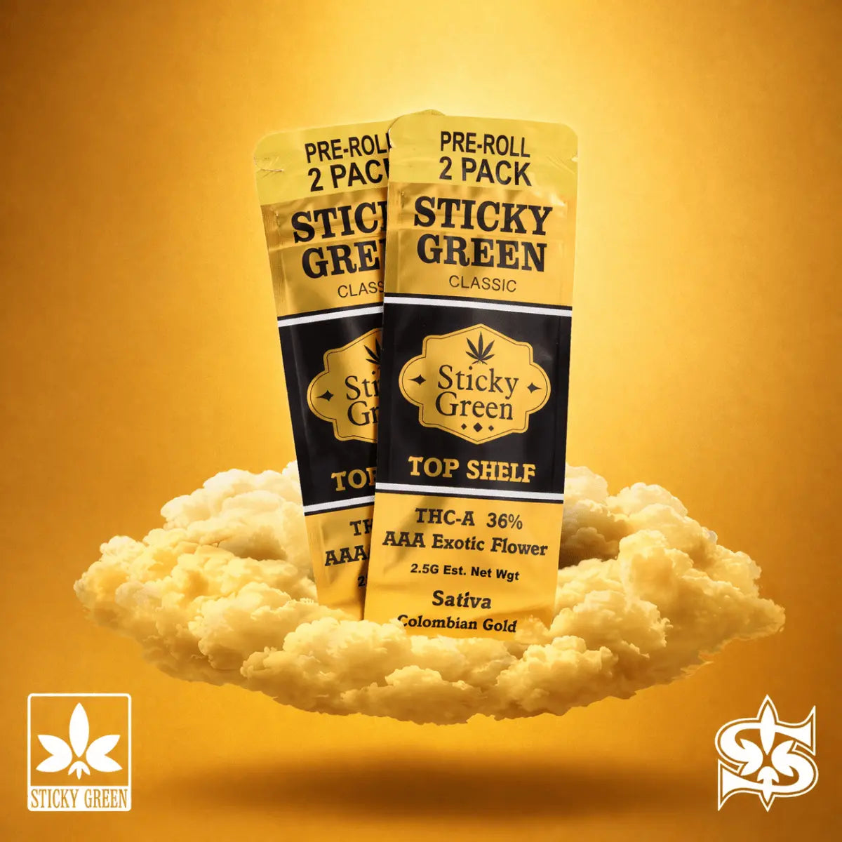 Colombia Gold Infused Top Shelf Pre Rolls (Sativa) - Smoke empire