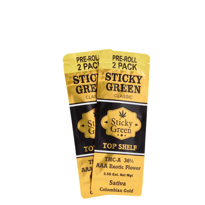 Colombia Gold Infused Top Shelf Pre Rolls (Sativa) - Smoke empire