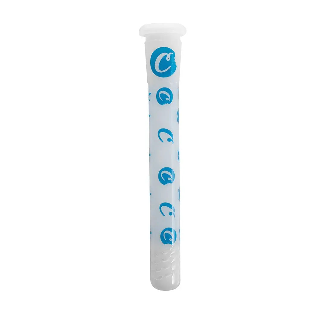 Cookies 14'' V Straight Waterpipe - White Logo - Smoke empire
