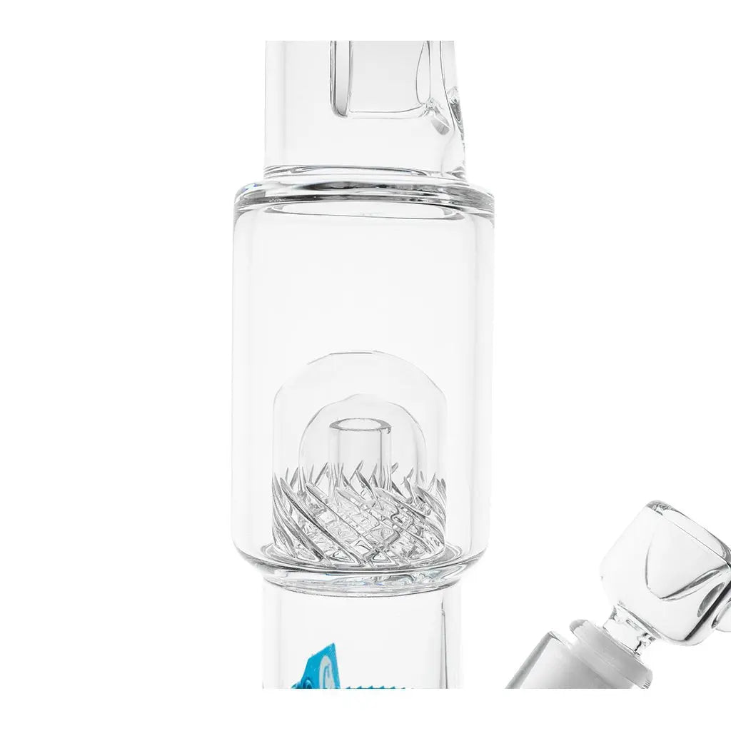 Cookies 17'' Straight 2 Da Dome Waterpipe - Clear Logo - Smoke empire