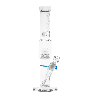 Cookies 17'' Straight 2 Da Dome Waterpipe - Clear Logo - Smoke empire