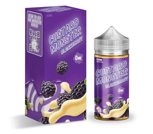 Custard Monster Blackberry eJuice - Smoke empire