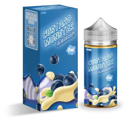 Custard Monster Blueberry eJuice - Smoke empire