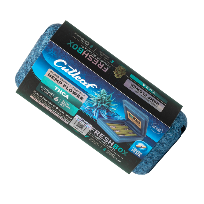 Cutleaf THCA FreshBox Pre-Rolls 6G - Smoke empire