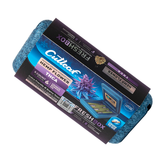 Cutleaf THCA FreshBox Pre-Rolls 6G - Smoke empire