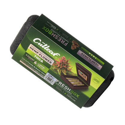 Cutleaf THCA FreshBox Pre-Rolls 6G - Smoke empire